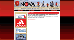 Desktop Screenshot of fcnovayouth.org